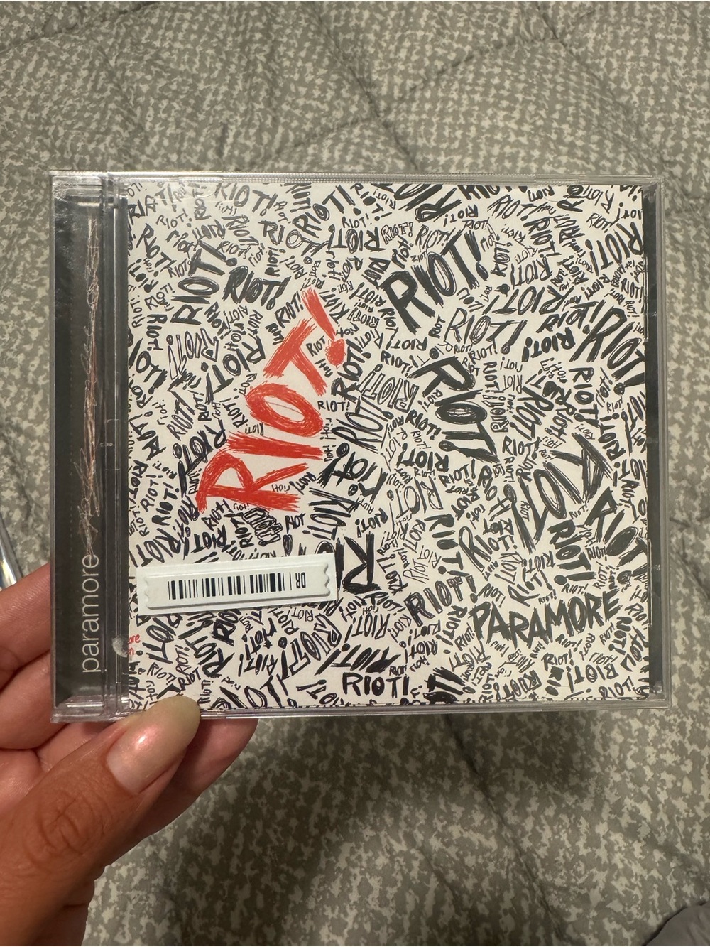 'Riot!' Paramore Cover Art CD - White and Red Artwork